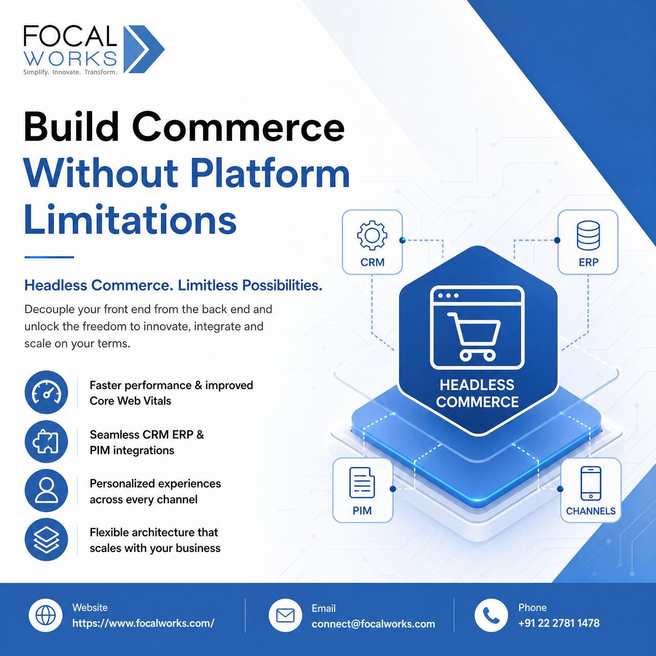 Navi Mumbai, Software Development, Headless Commerce Development Services For Modern Ecommerce Brands