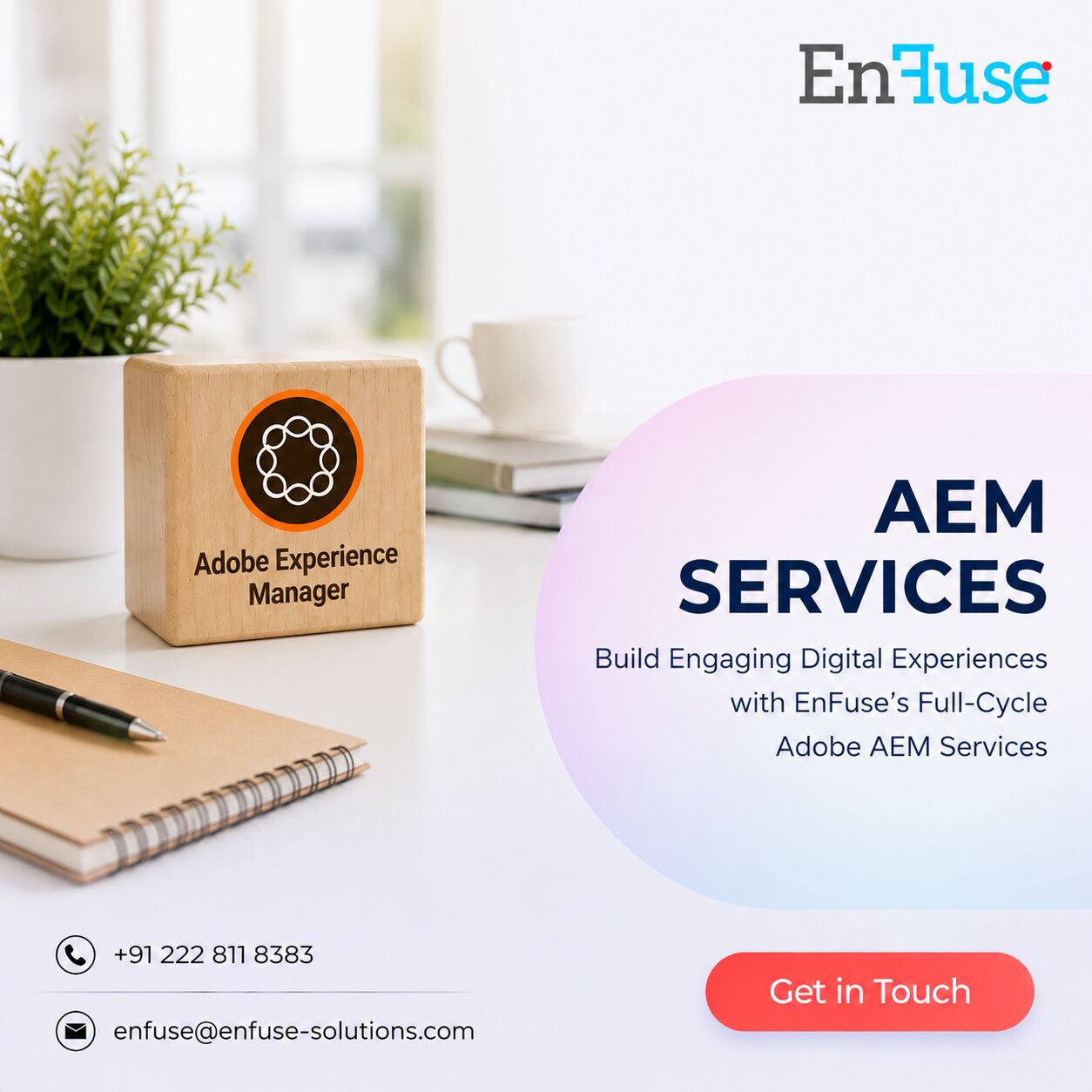 Mumbai, Marketing, Build Engaging Digital Experiences With EnFuse&rsquo;s Full-Cycle Adobe AEM Services