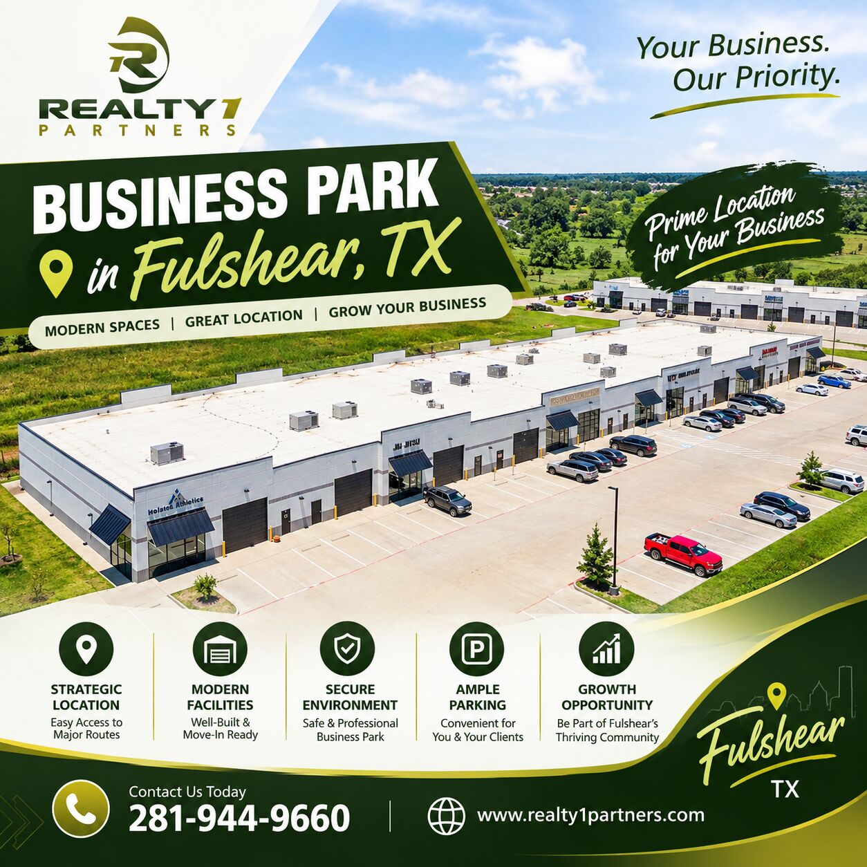 New York, Real Estate, Business Park In Fulshear, TX