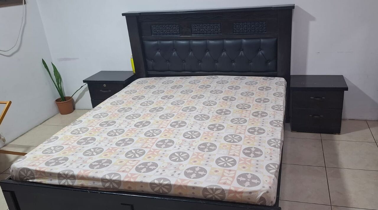 Khobar, Household Items, SAR 900,  Bed Set With Mattress, Side Table, Dressing Table And Almirah
