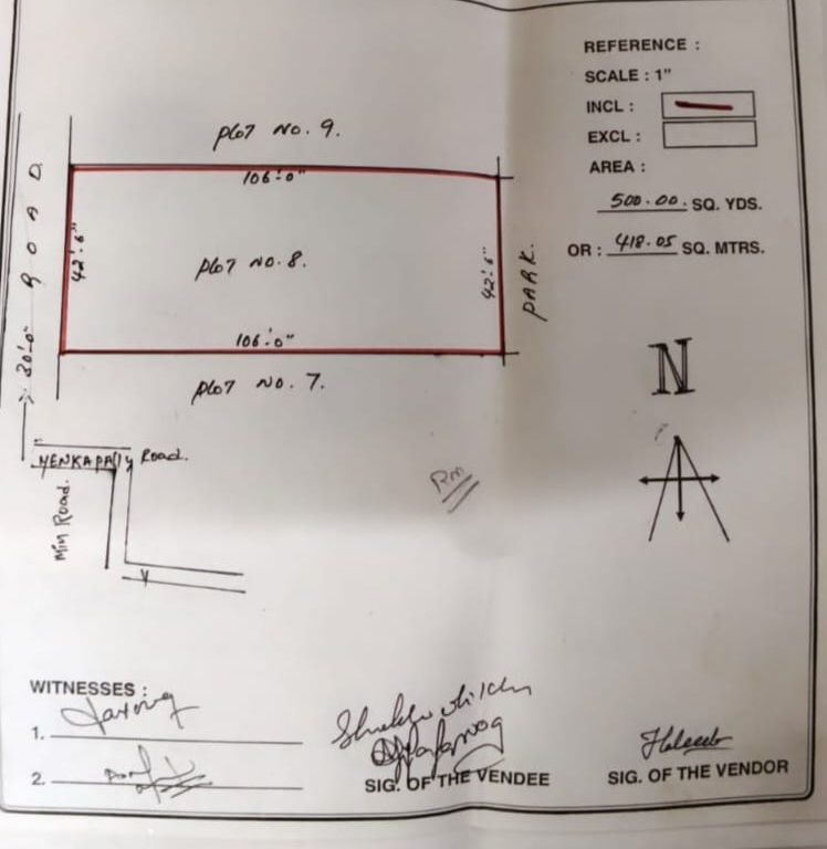 Hyderabad, Agricultural Land, INR 38000,  500 Sq. Yard,  🏡 PREMIUM RESIDENTIAL PLOT FOR SALE – WESTERN PROVINCE  📍 Location: Western Province Gat