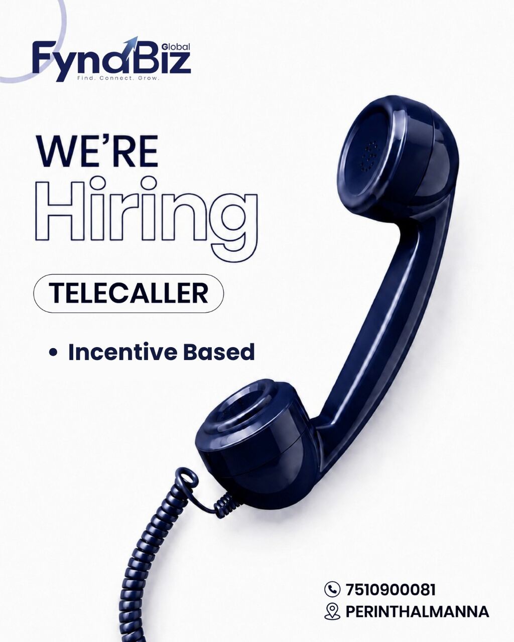 Kerala, Jobs, Job Title: Tele Caller &ndash; Incentive Based