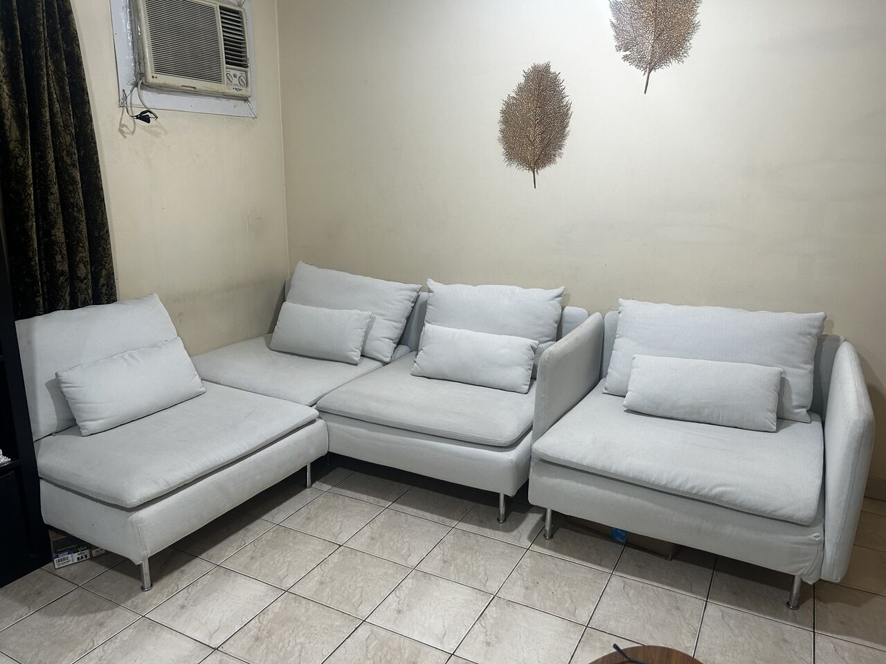 Al Malaz, Furniture, SAR 1200,  IKEA Sofa 2+1+1 Excellent Condition