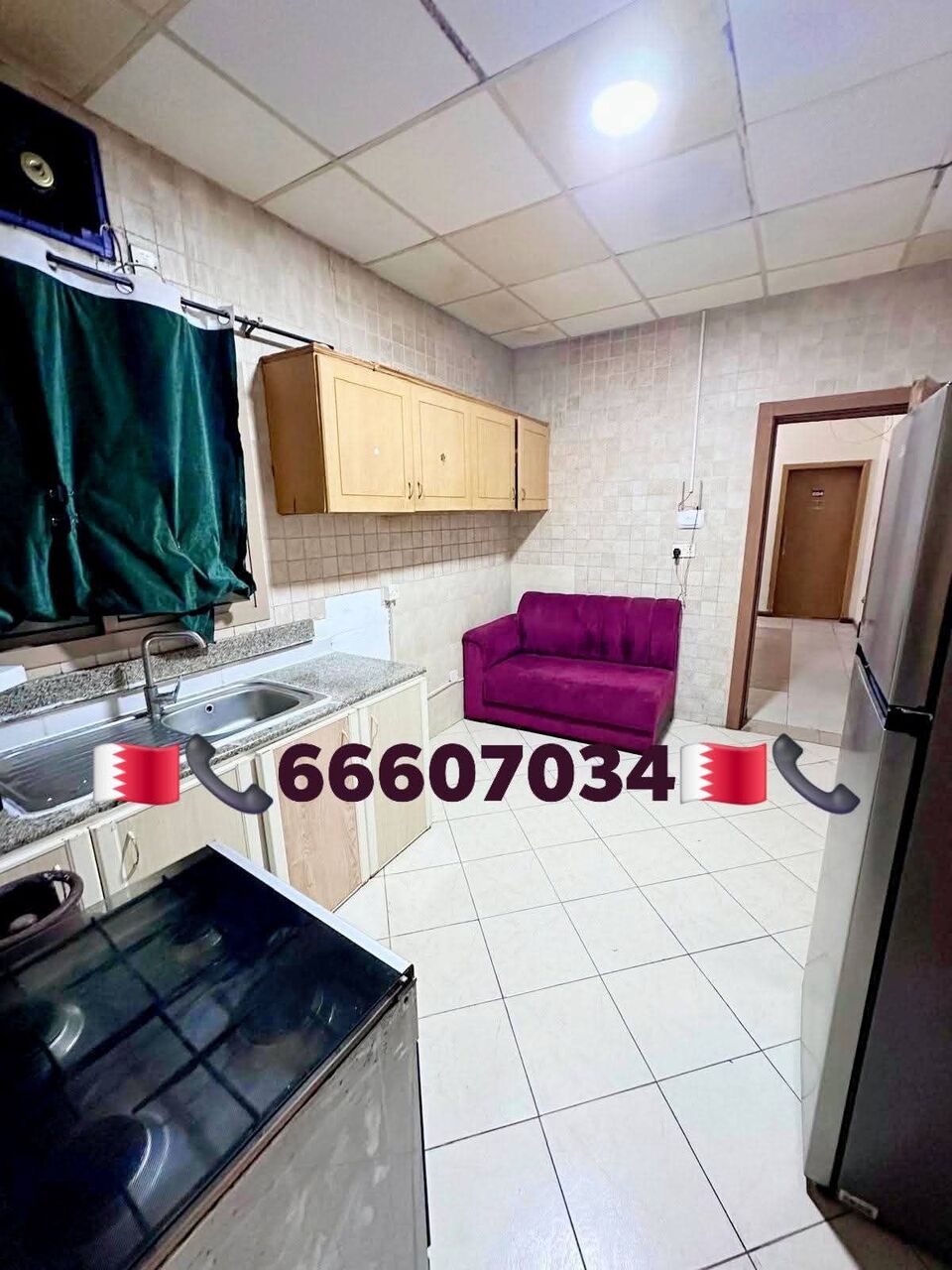 Hoora, Real Estate For Sale, BHD 180,  1 BR,  Falt For Rent In Hoora Near Jasmis 1bhk