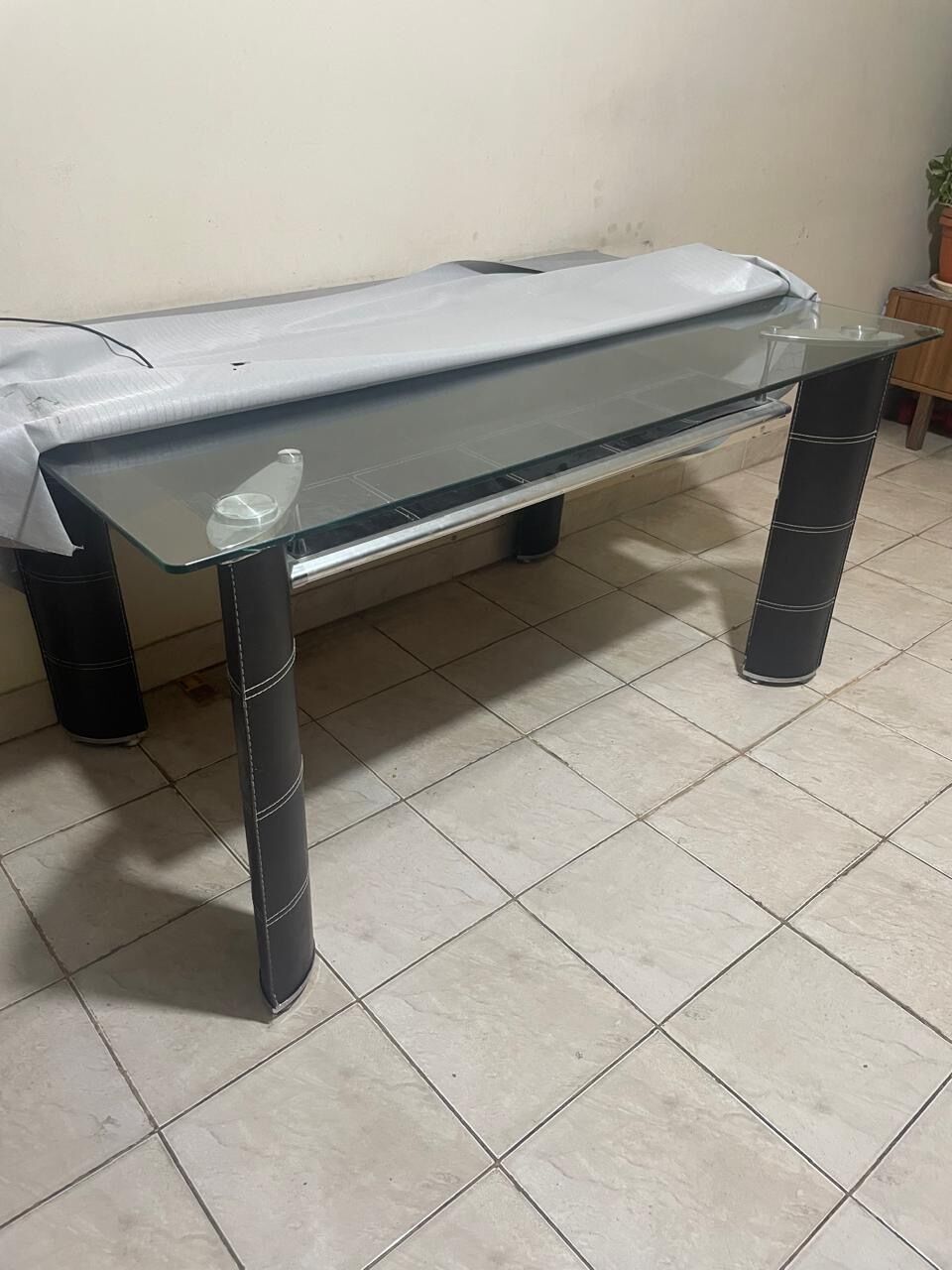 Al Malaz, Furniture, FREE - 6 Chair Dining Table For