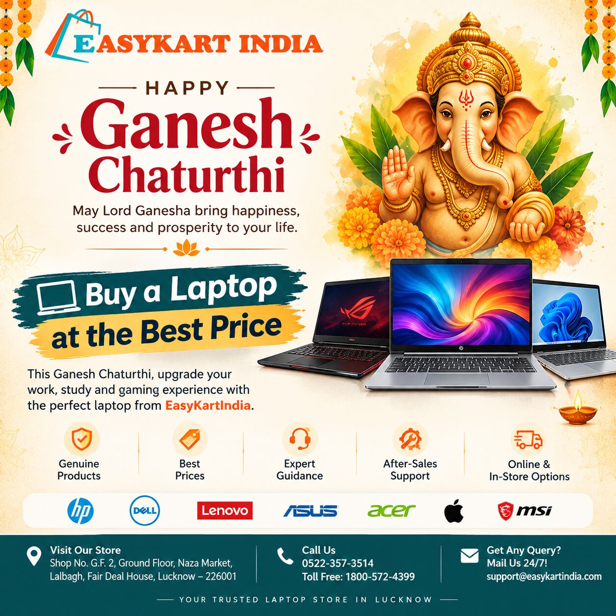 New Delhi, Electronics, INR 30000,  Buy Laptop Online At Best Price In Lucknow
