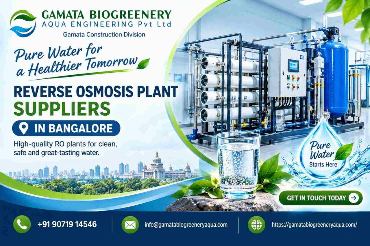 Bangalore, Construction, Reverse Osmosis Plant Suppliers In Bangalore