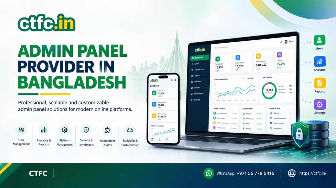 Dhaka, Marketing, Admin Panel Provider In Bangladesh | CTFC