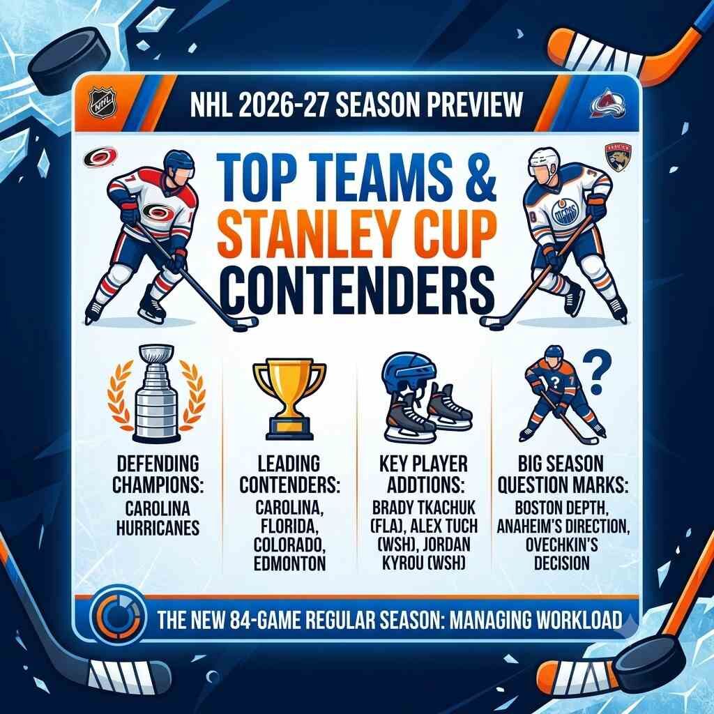 New York, Business, NHL 2026-27 Season Preview: Contenders, Roster Moves, And Key Storylines