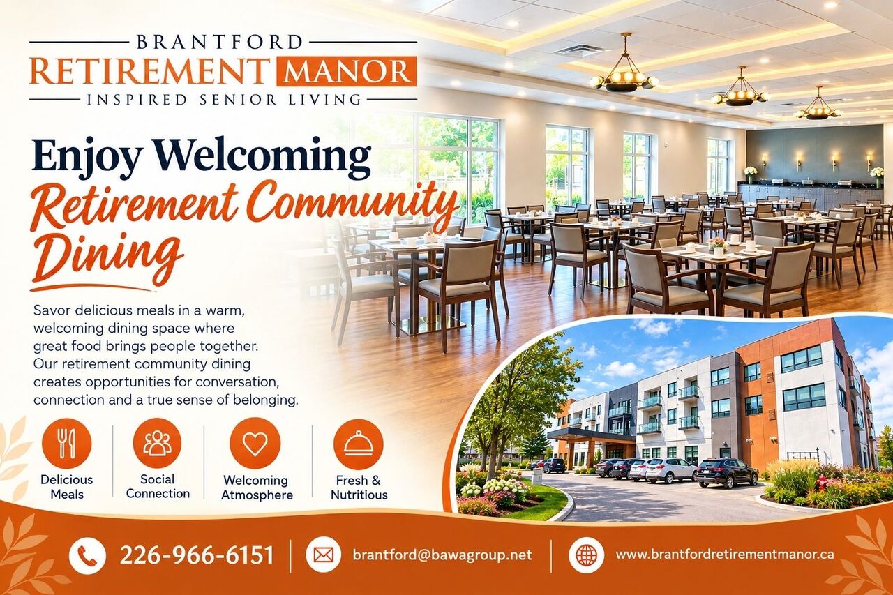 Toronto, General, DINING PACKAGE INCLUDED &mdash; Brantford Retirement Manor