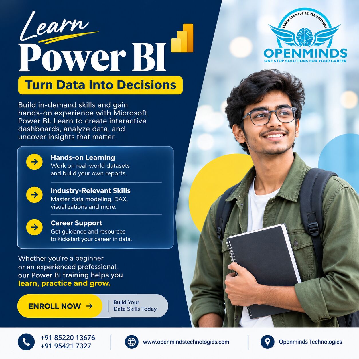 Hyderabad, Lessons Offered, Power BI Training In Hyderabad
