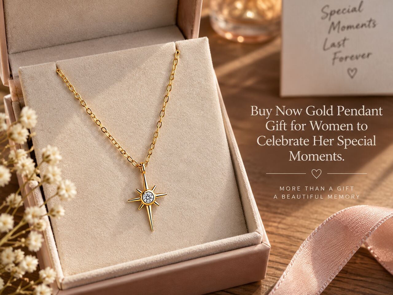 Jaipur, Jewelry, INR 5300,  Buy Now Gold Pendant Gift For Women To Celebrate Her Special Moments