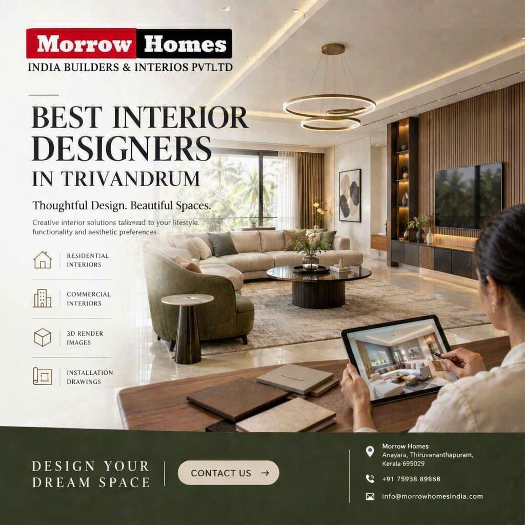 Mumbai, Household, Morrow Homes &ndash; Best Interior Designers In Trivandrum