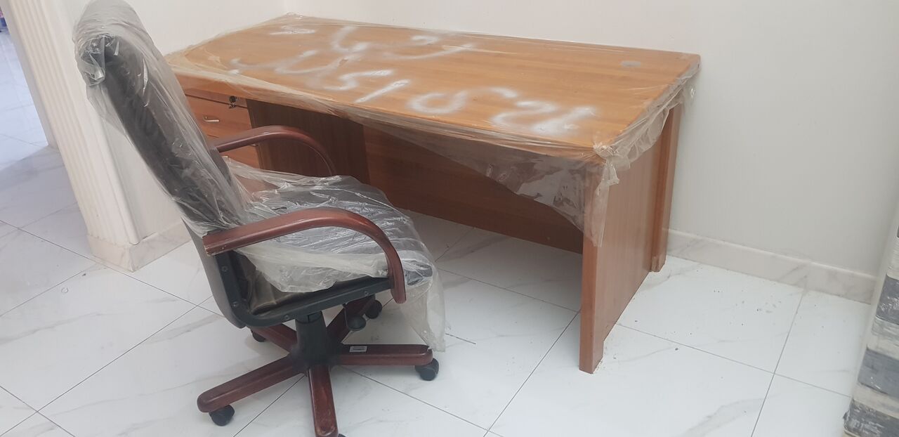 Jeddah, Furniture, SAR 1,  New Unused Office Executive Table, Chairs, Fridge