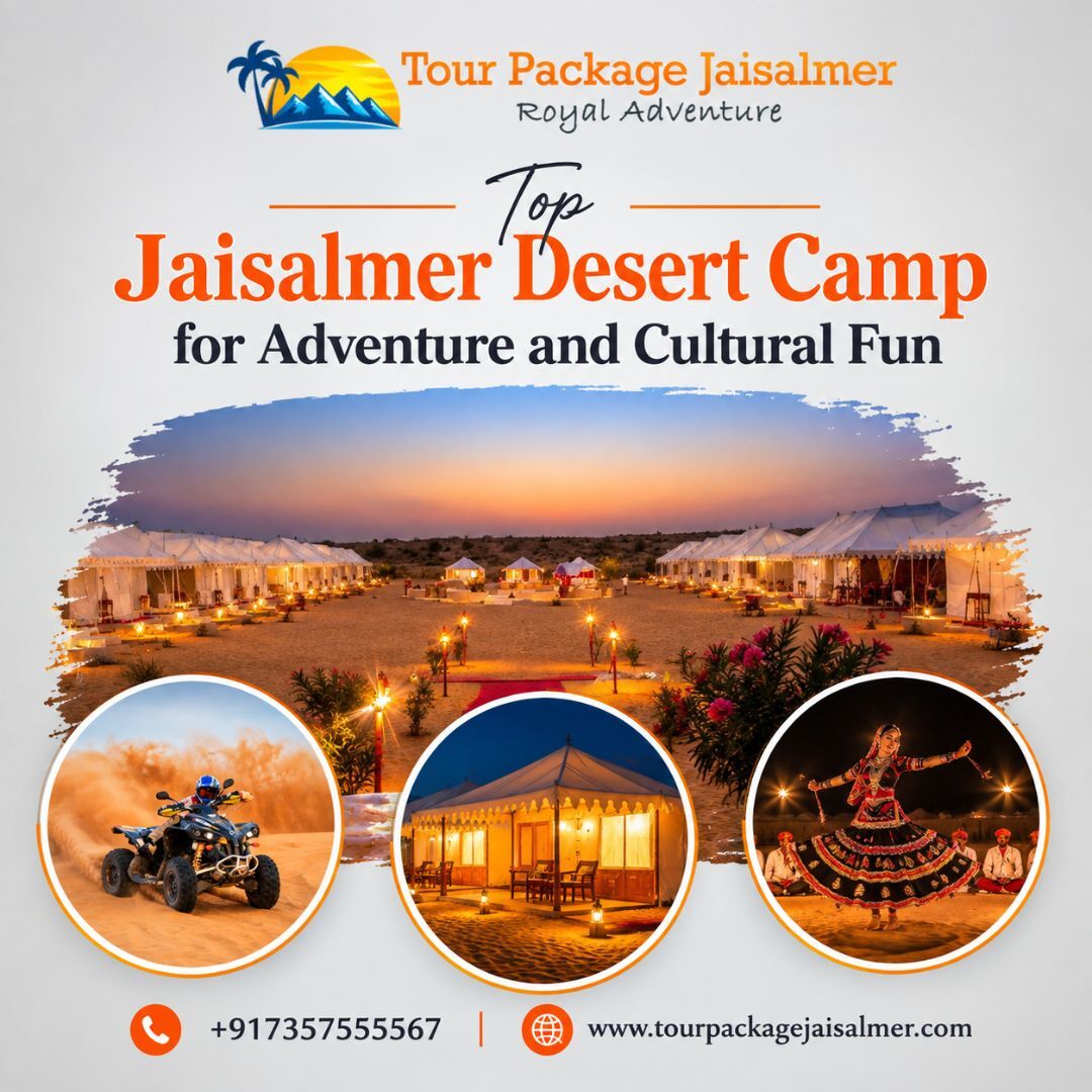 Mumbai, Travel, Top Jaisalmer Desert Camp For Adventure And Cultural Fun