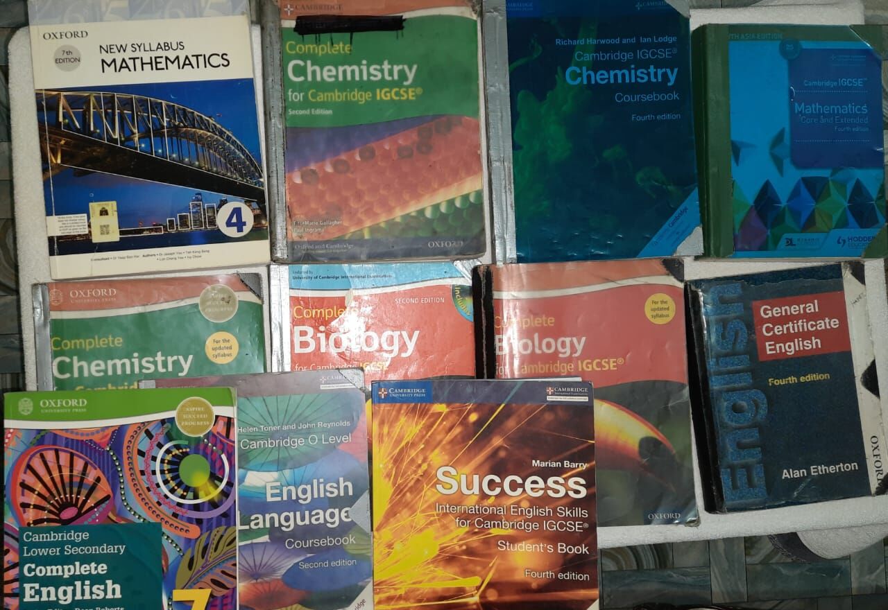 Riyadh, Books, O/A Level Books And Past Papers (used)