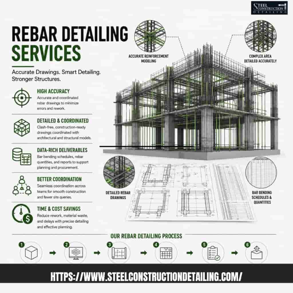 New York, Construction, Enhance Project Clarity With Rebar Shop Drawing Services In Albany.