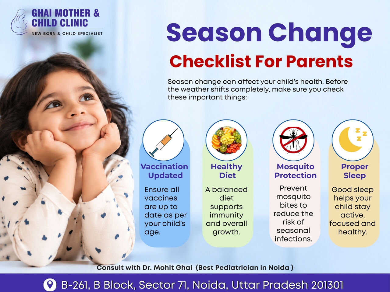 Noida, Health & Beauty Items, Seasonal Child Health Care | Best Pediatrician In Noida For Kids