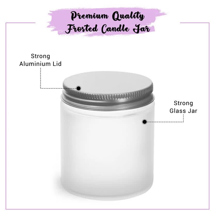 Gurgaon, Materials, INR 99,  Candle Jar Online For Candle Making | VedaOils