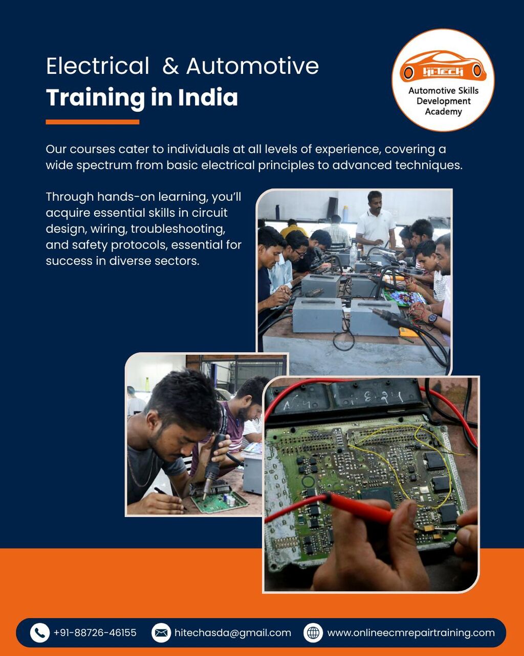 Punjab, Lessons Offered, Build Your Career With Hi-Tech Khanna Automotive Training