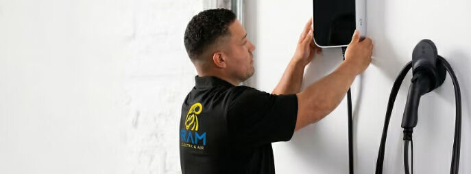 New York, Air Conditioning, Modern EV Charger Installation Laredo TX | RAM Electric & Air