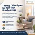 Convenient Therapy Office Space For Rent With Hourly Options