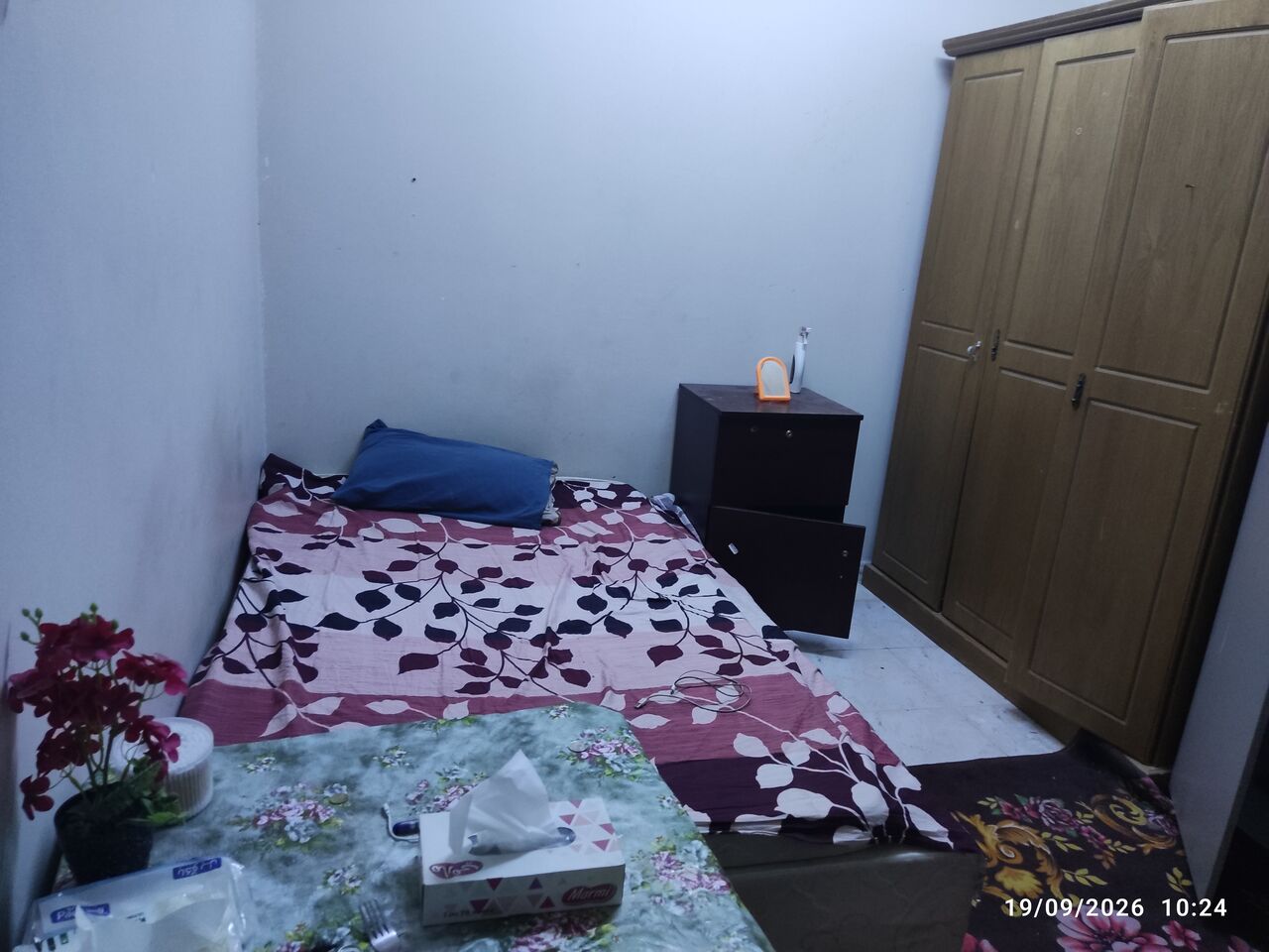 Riyadh, Rooms for Rent, SAR 750/month,  Furnished,  100 Sq. Meter,  Single Bachelor Room Flat 3BHK Share Bath And Kitchen For 6 Month (extend )(750sar/month)