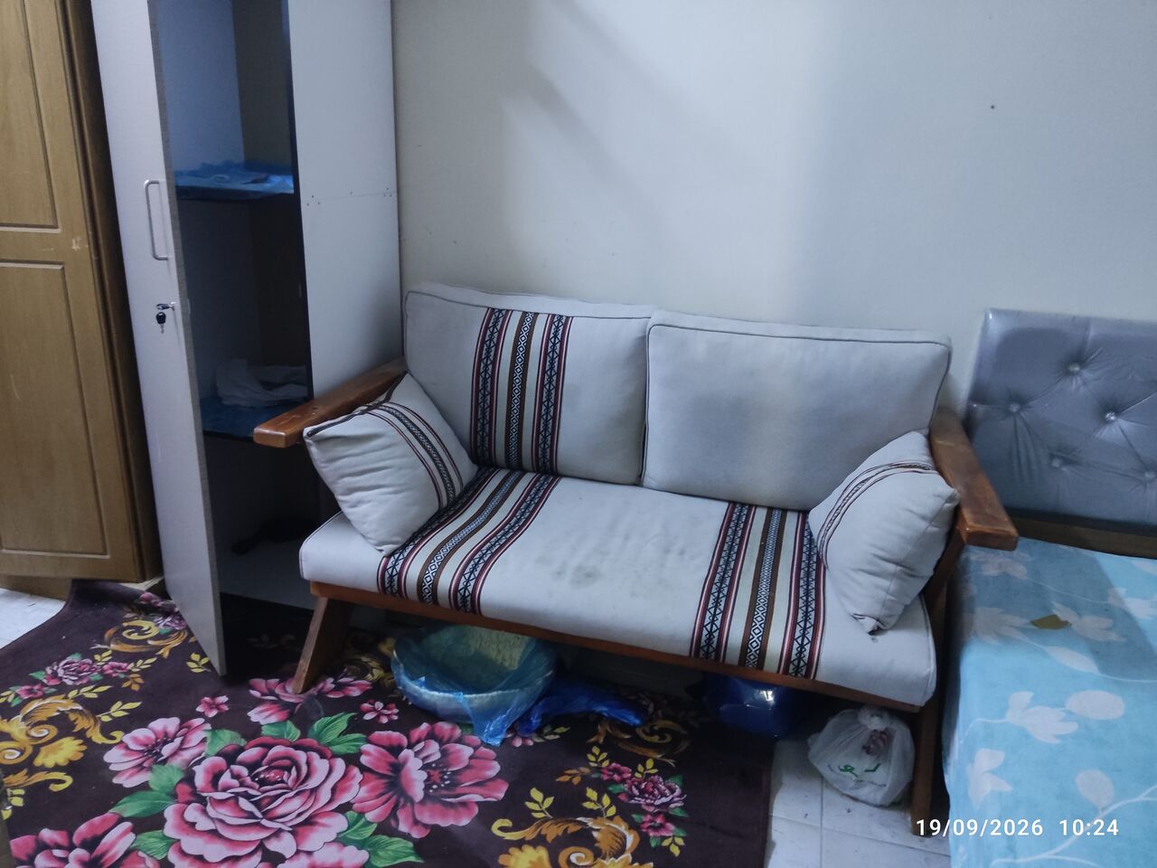 Riyadh, Rooms for Rent, SAR 750/month,  Furnished,  100 Sq. Meter,  Single Bachelor Room Flat 3BHK Share Bath And Kitchen For 6 Month (extend )(750sar/month)