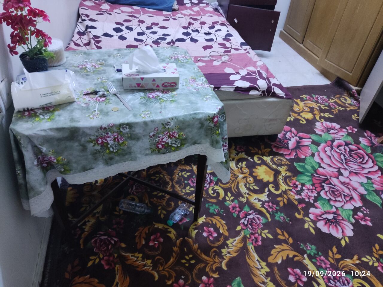 Riyadh, Rooms for Rent, SAR 750/month,  Furnished,  100 Sq. Meter,  Single Bachelor Room Flat 3BHK Share Bath And Kitchen For 6 Month (extend )(750sar/month)