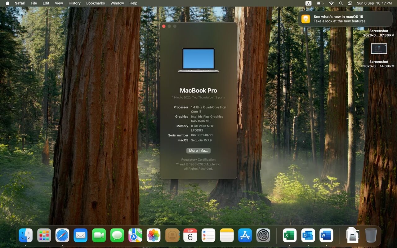 Hara, Computers, SAR 2000,  MacBook Pro 13&rdquo; 2020 | Very Lightly Used | 122 Battery Cycles