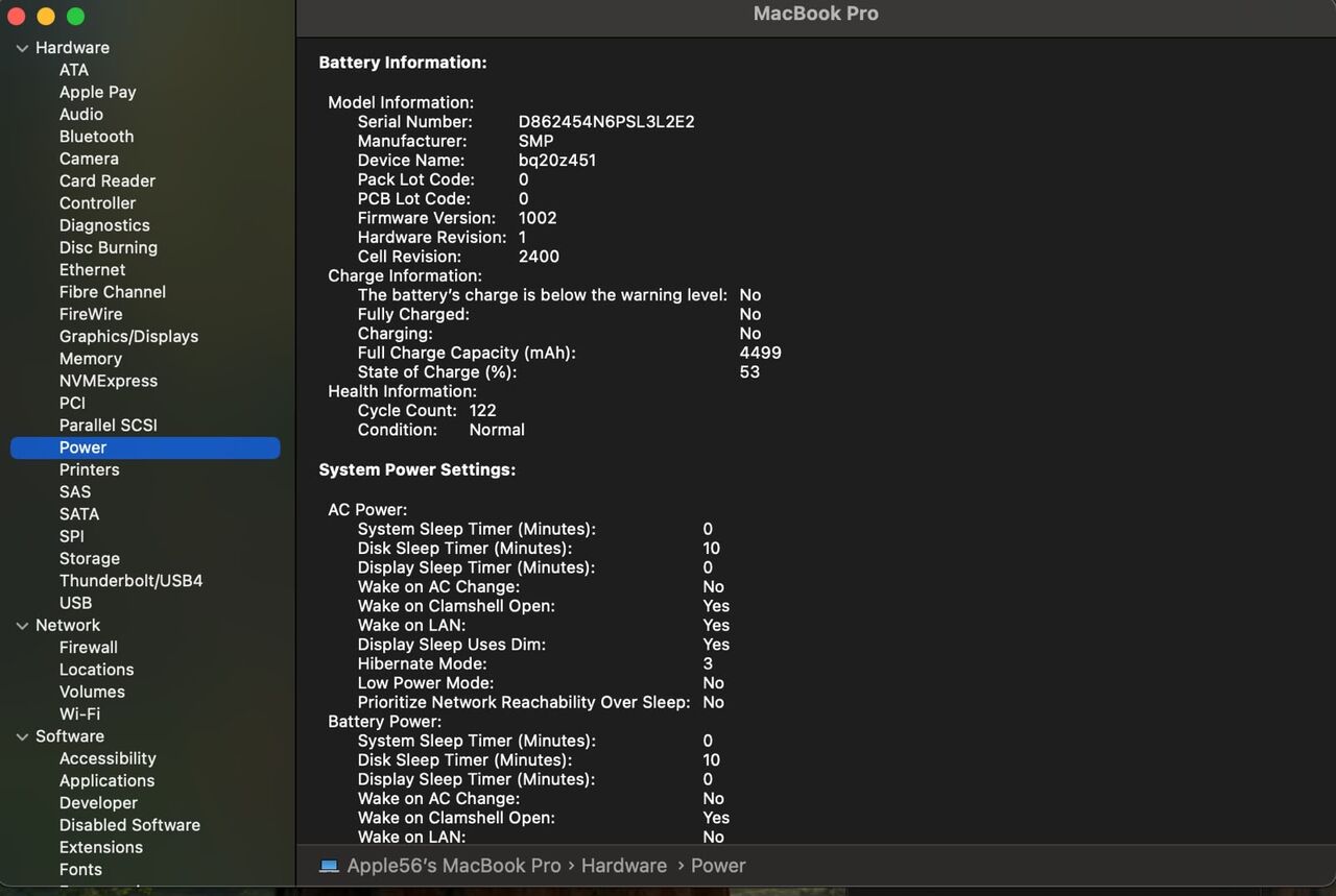 Hara, Computers, SAR 2000,  MacBook Pro 13&rdquo; 2020 | Very Lightly Used | 122 Battery Cycles