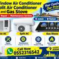 Split Window AC Washing Fitting & Gas Stove Service &House Furniture Shifting Also