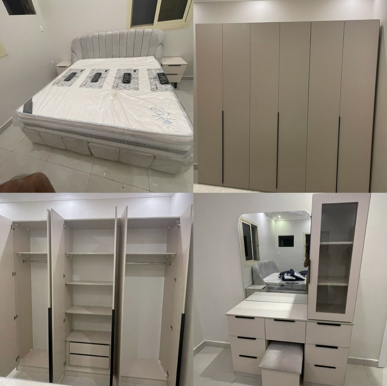 Jeddah, Furniture, SAR 1,  New Stylish Premium Quality Bedroom Furniture Sets