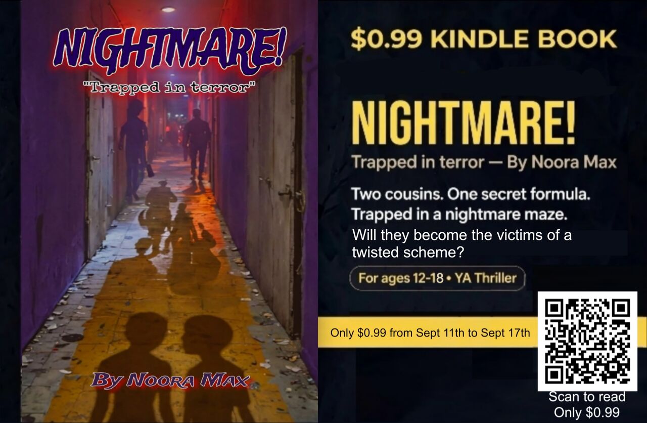 Riyadh, Books, IMPOSTER And NIGHTMARE! - YA Thriller 12 - 18 And MOVING HOUSE 8 - 13