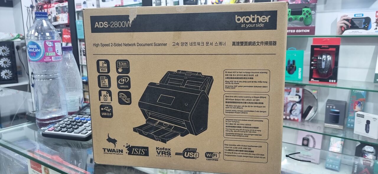 Riyadh, Computers, SAR 1450,  Brand New Brother ADS-2800W Duplex Scanner &ndash; Wi-Fi & Network