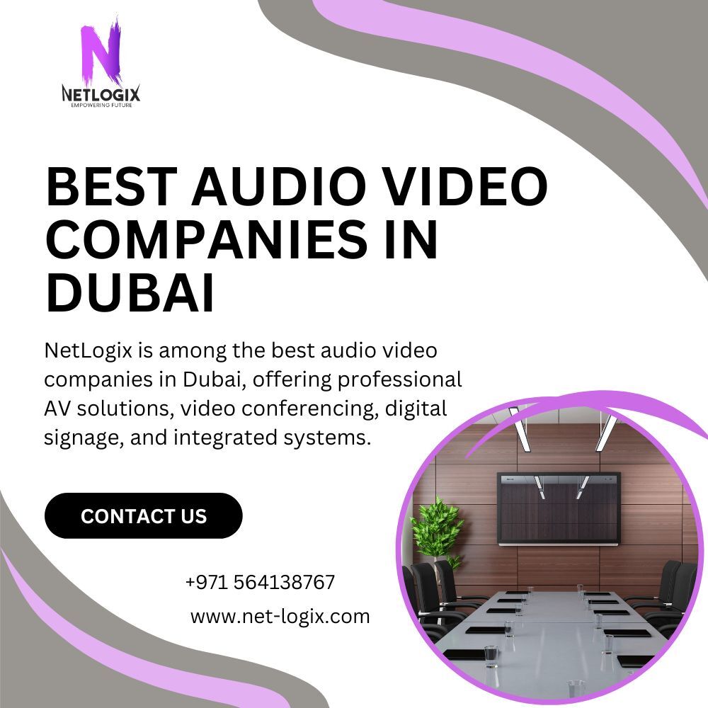 Dubai, Computer, Best Audio Video Companies In Dubai For Business & Meeting Spaces