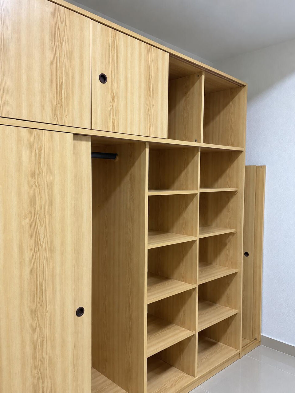 Khobar, Furniture, SAR 200,  🗄️ 4-Door Wardrobe – Clean & Neat | SAR 200