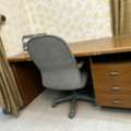 SAR 300,  Premium Wooden Office Table + Comfortable Office Chair