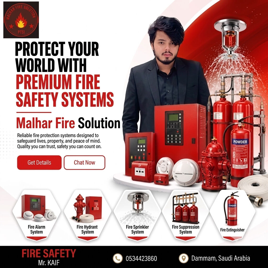 Dammam, Construction, Fire Safety