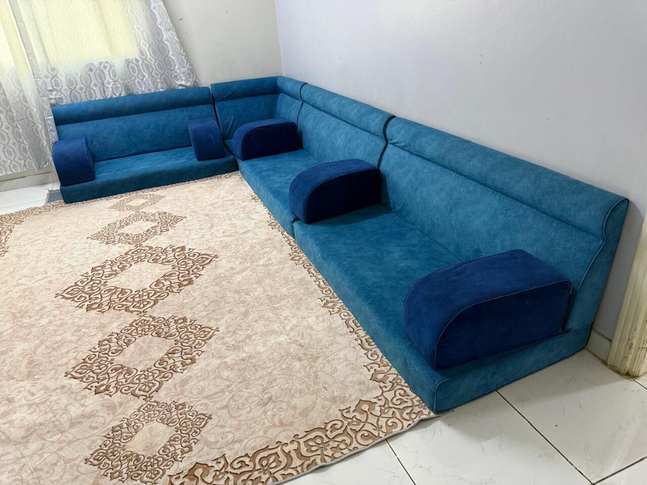 Al Murabba, Furniture, SAR 750,  Majlis Set + Two Seater Sofa Set