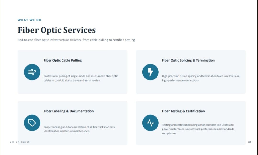 Riyadh, Technical, Networking, Fiber Optic, CCTV & Electrical Subcontractor