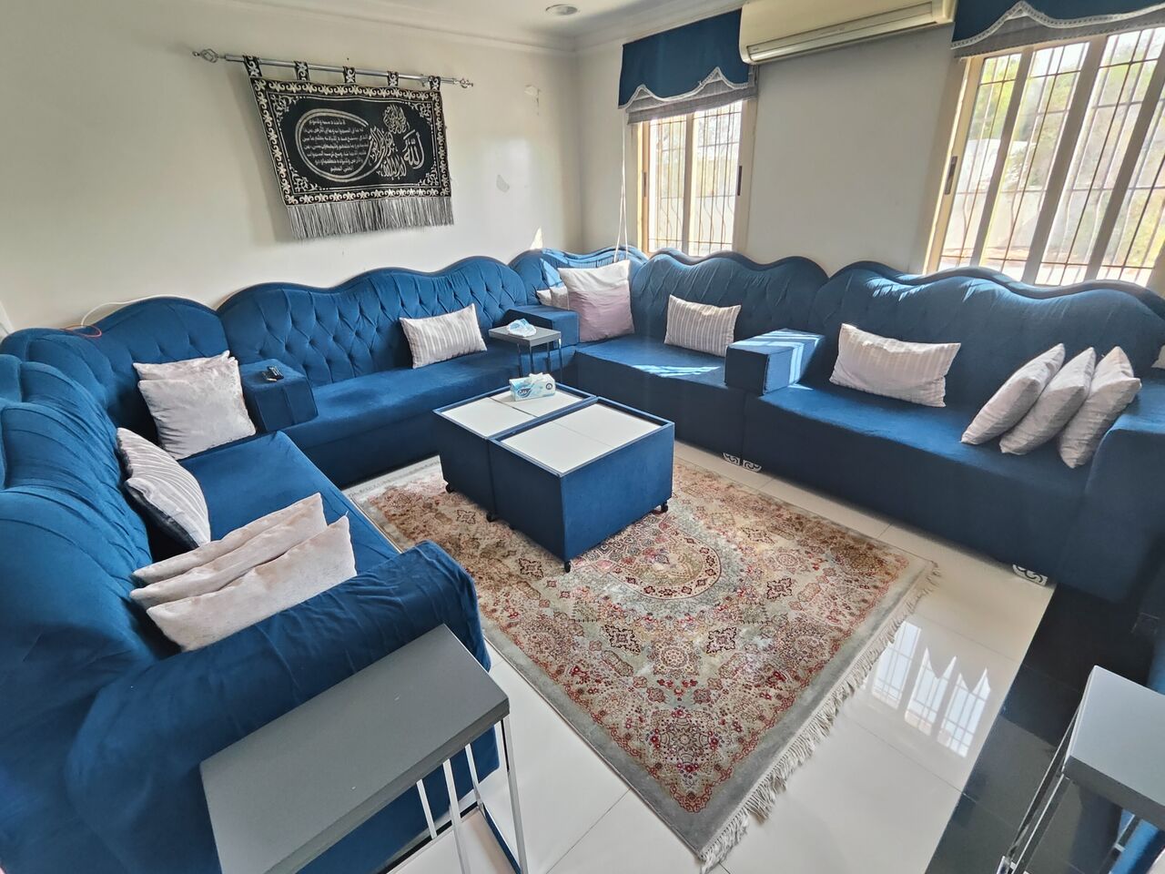 Manama, Furniture, BHD 150,  Living Room Chairs + 2 Middle Tables + 2 Under Tv Tables