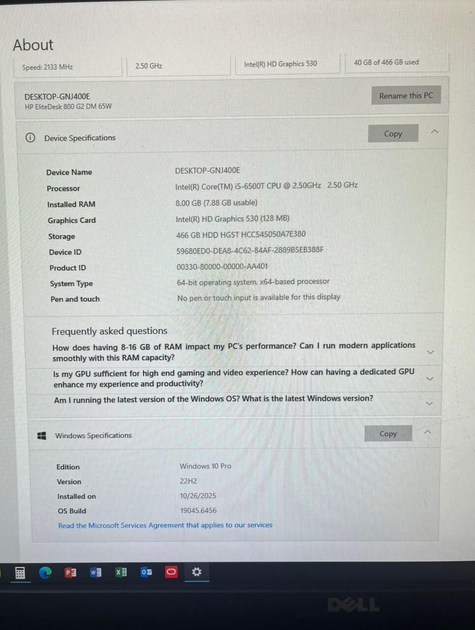 Jubail, Computers, SAR 600,  HP EliteDesk 800 G2 Mini PC &ndash; For Sale In Jubail