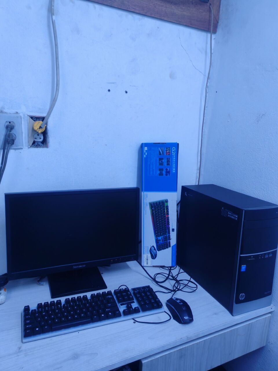 Dammam, Computers, SAR 550,  HP Pavilion Desktop I5 4th Gen  8GB RAM 1TB HDD  4GB Graphics  Complete Set