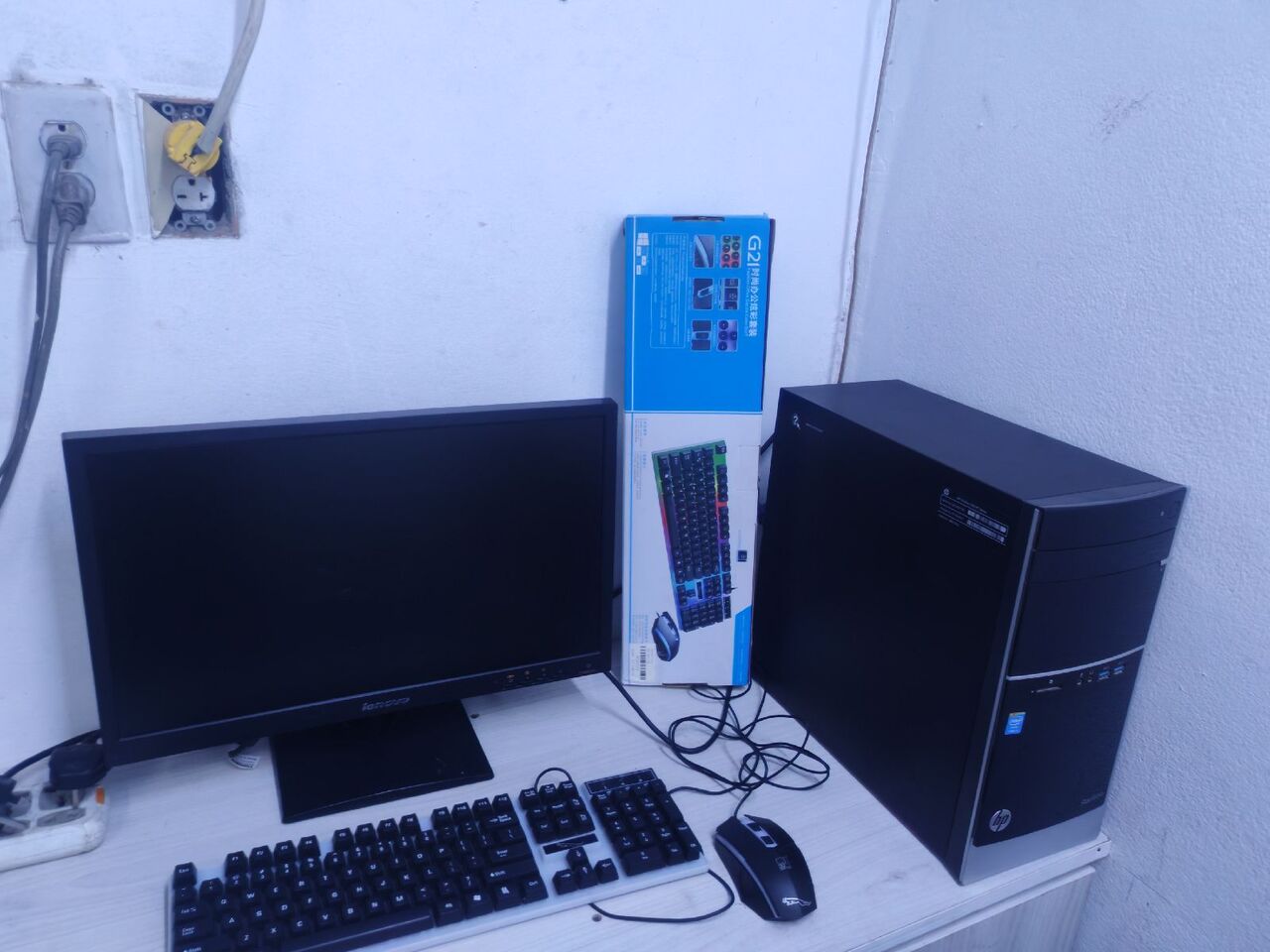 Dammam, Computers, SAR 550,  HP Pavilion Desktop I5 4th Gen  8GB RAM 1TB HDD  4GB Graphics  Complete Set