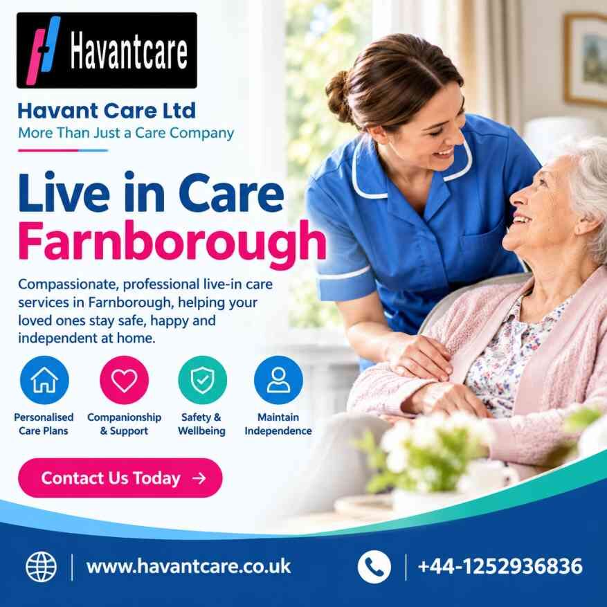 London, Health, Live In Care Farnborough &ndash; Personalised Support At Home