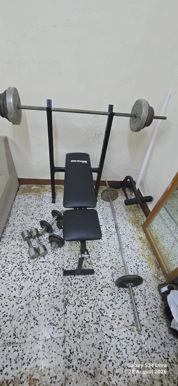 Al Badiyah, Appliances, SAR 650,  SAR 650, Gym Set Bench And Weights
