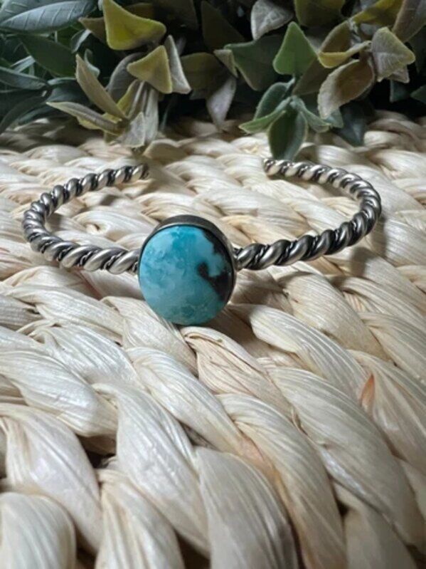 New York, Business, Navajo Pearl Bracelet Stack | Sterling Silver Navajo Style Bracelet