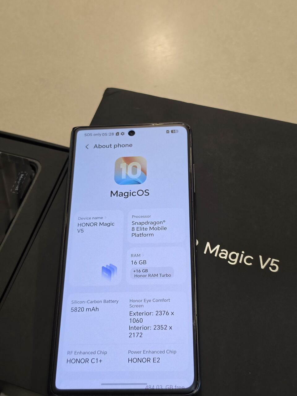 Dammam, Mobile Phones, SAR 3600,  Honor Magic V5 512 GB