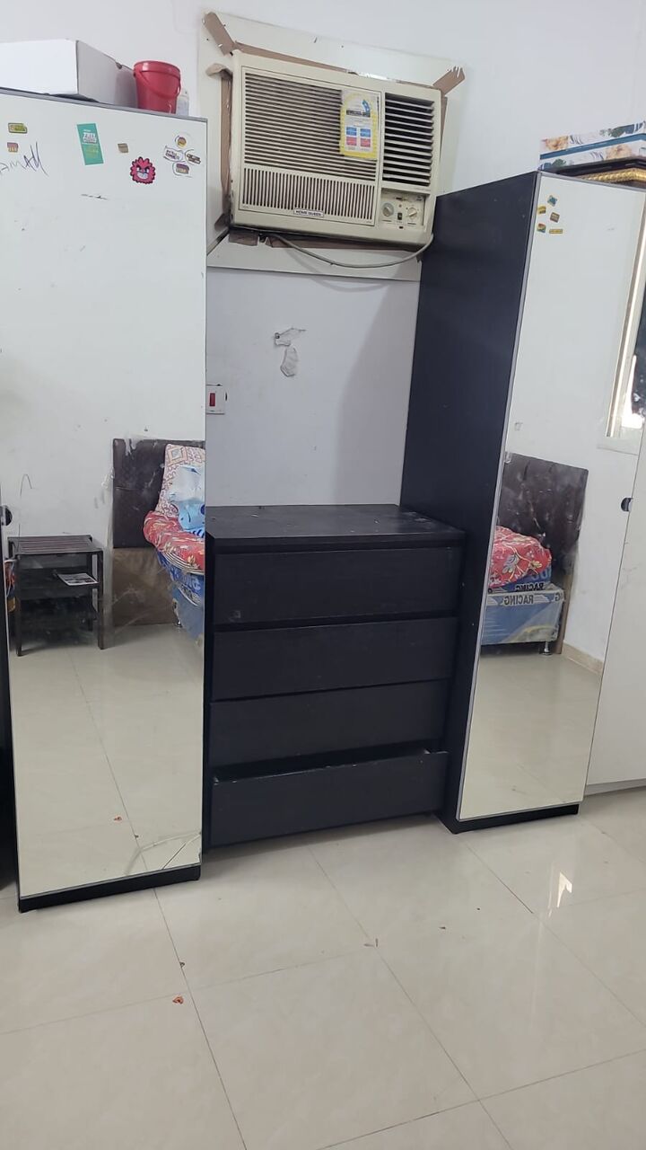 Sulai, Furniture, SAR 500,  2 Single Wardrob With Dressing Table